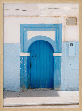 The Blue Door in Taghazout Morocco Poster