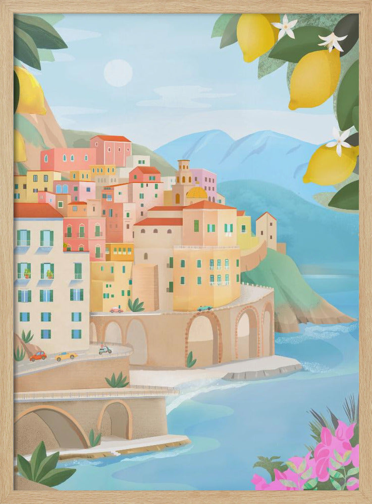 Amalfi Coast, Italy Poster