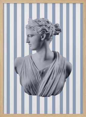 Artemisbluestripes Ratio2x3 Poster