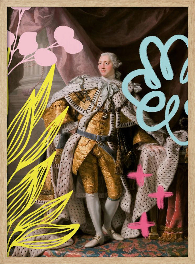 Graffitiking3 Ratioiso Poster