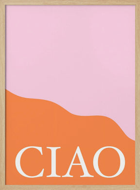 Ciaopinkorange Ratioiso Poster