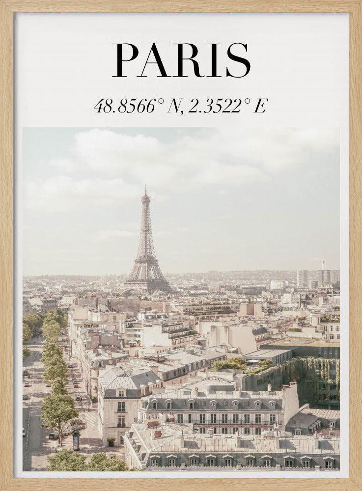 Minimalistpariscolour Ratioiso Poster