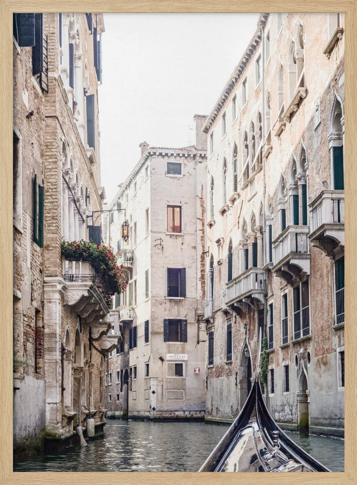 Venice Gondols and Houses