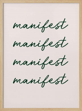 Manifestgreen Ratio2x3 Poster