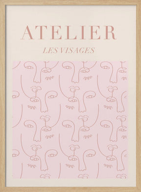 Atelierfacespink Ratioiso Poster