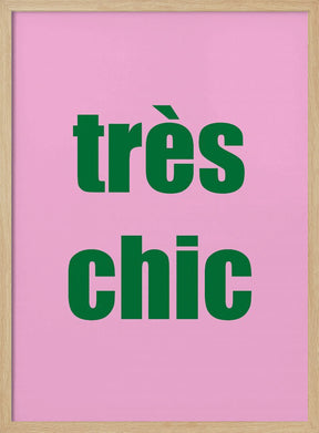 Treschicpinkgreen Ratioiso Poster