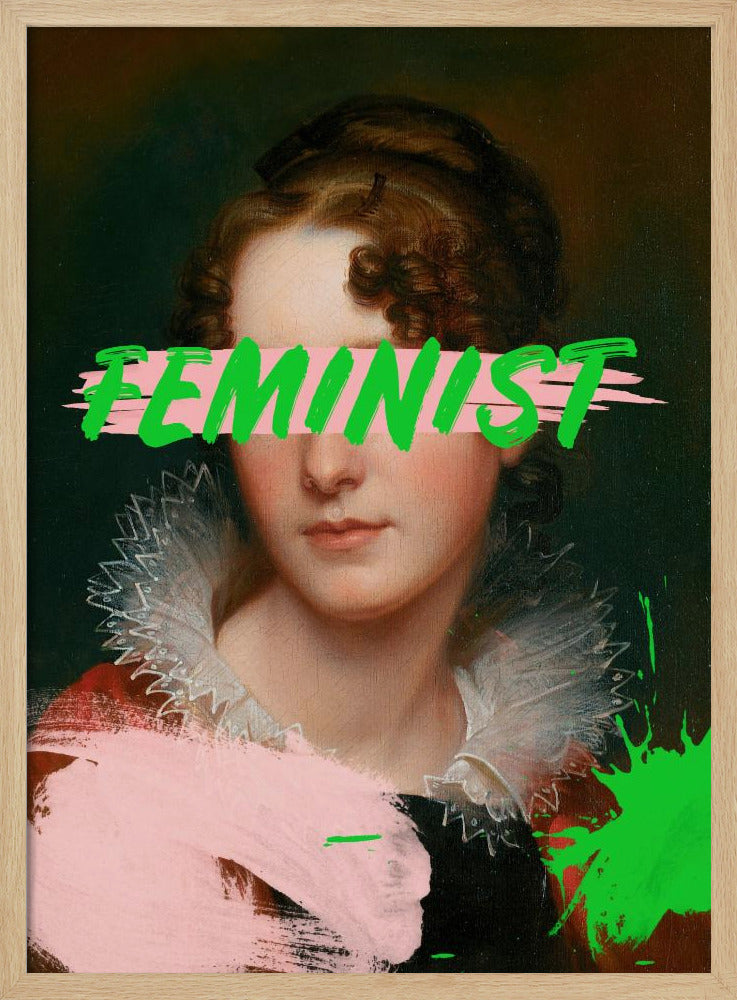 Feministportrait Ratioiso Poster