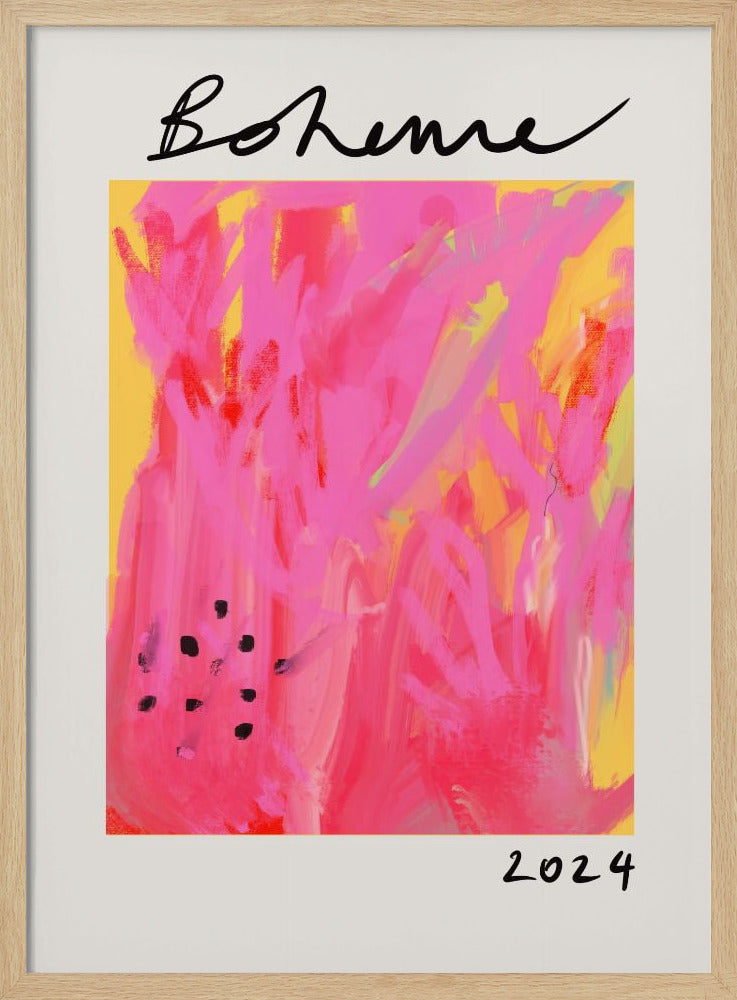 Bohemeyellow Ratioiso Poster