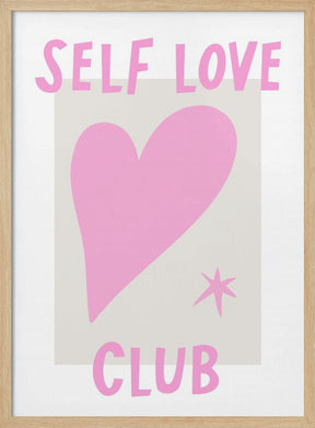 Selflovepink Ratioiso Poster