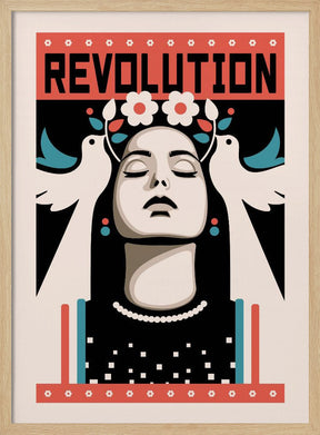 Revolution Activist Peace Poster