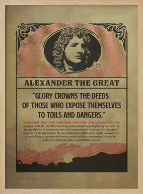 Great Alexander Print Poster