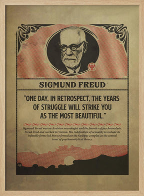 Freud Print Poster