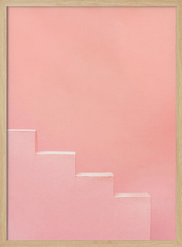 Muralla Roja in Pink II Poster