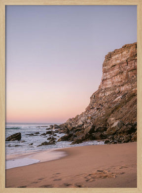 Pastel Portugal Coast Poster