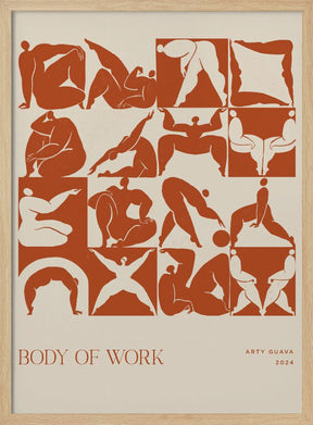 Body of Work (terracotta) Poster