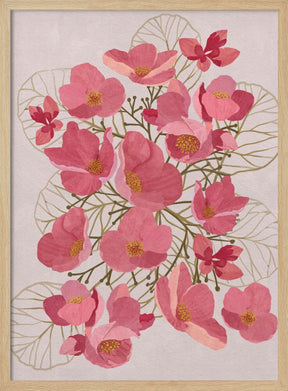 Japanese Quince Poster