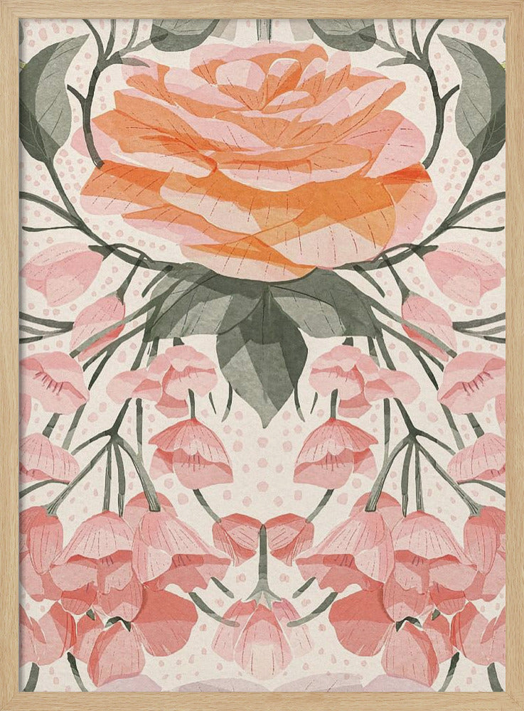 Pink Roses Poster