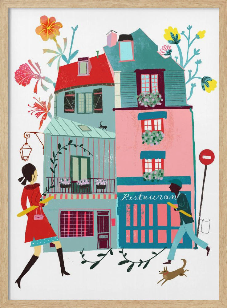 Paris Baguette Poster