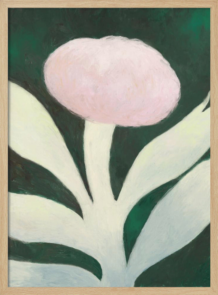 Moon flower Poster