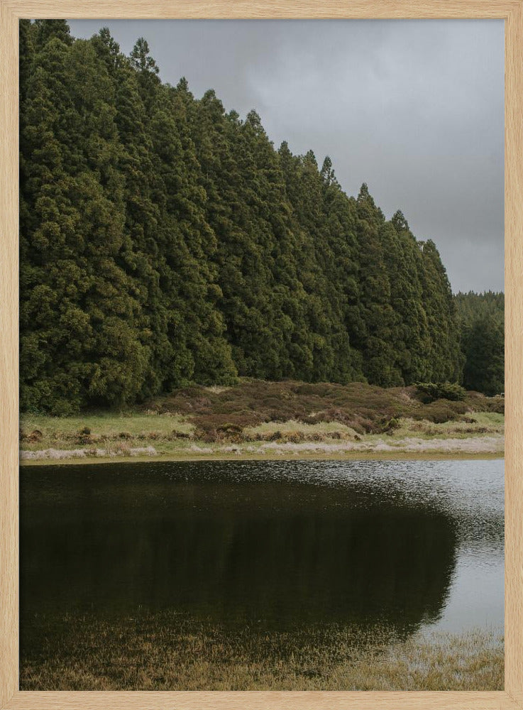 Azores Lake Poster