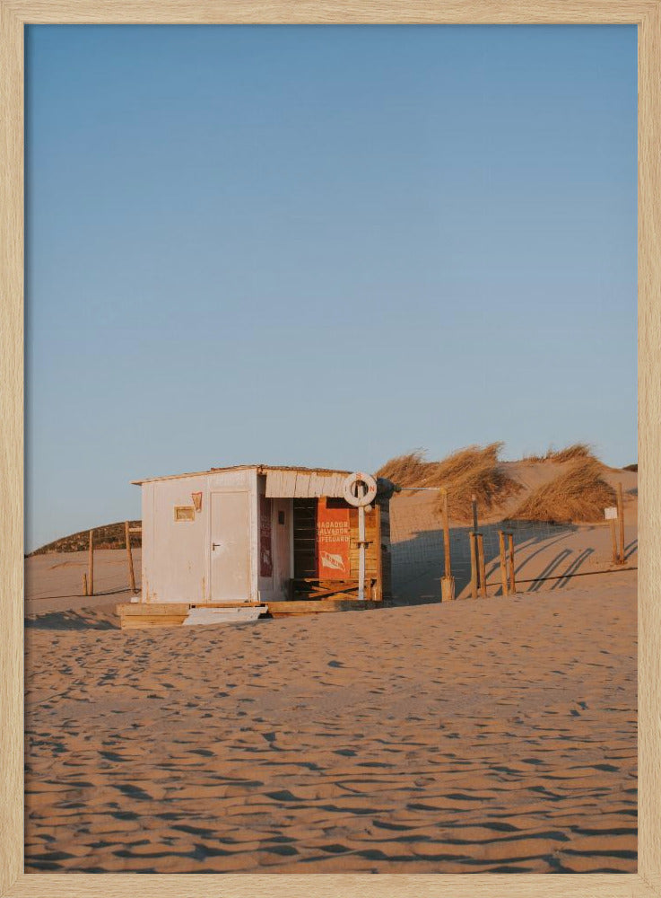 Beach Cabin Poster