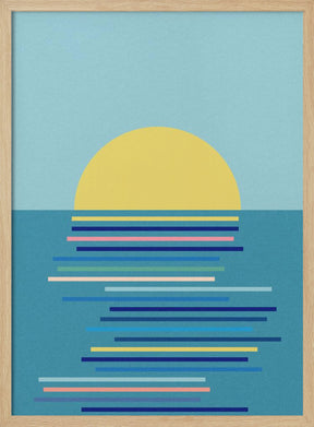 Sunrise In Ahrenshoop Poster