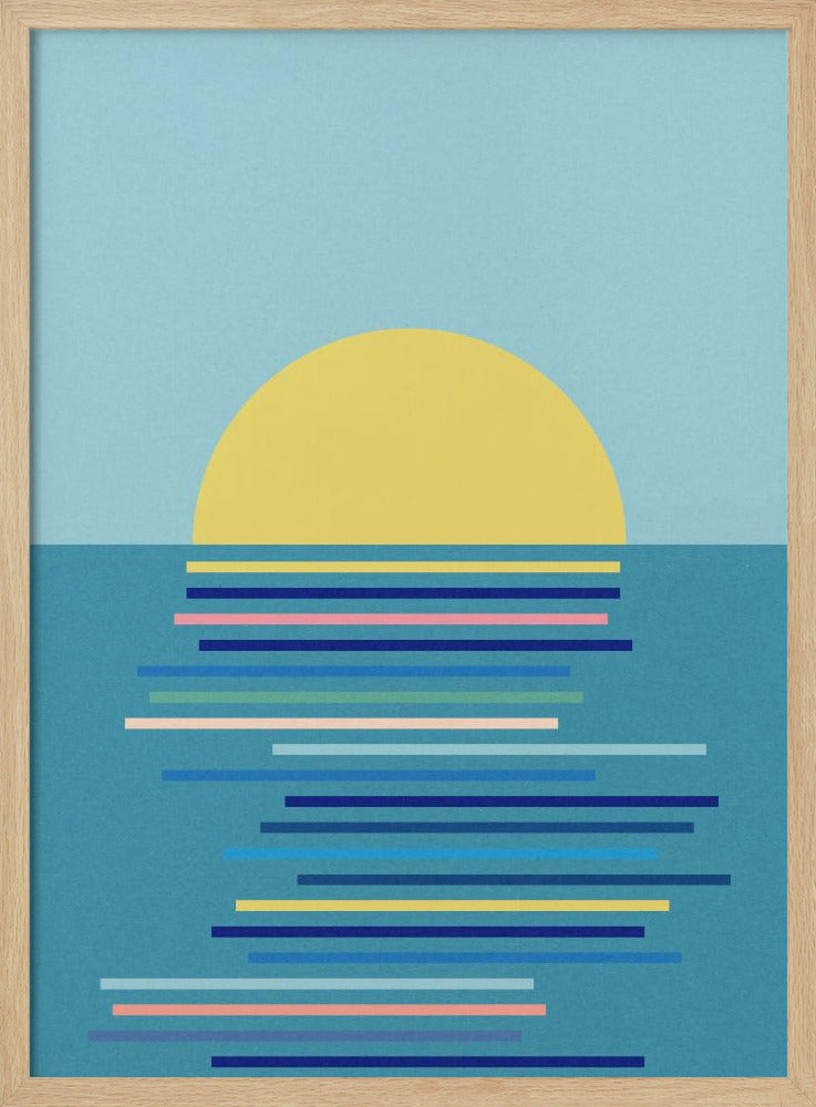 Sunrise In Ahrenshoop Poster