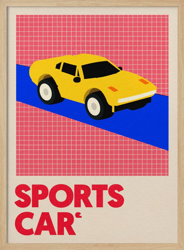 Sports Car Poster