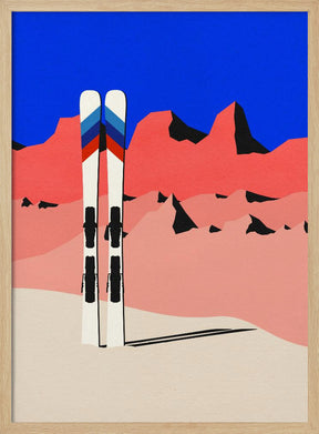 Ski Alpin Poster