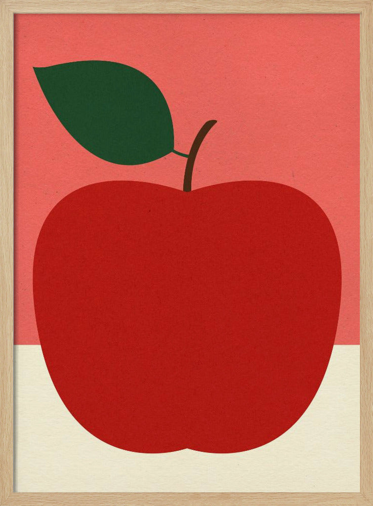 Red Apple Poster