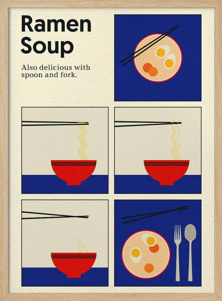 Poster Ramen Soup Poster