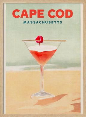 Cape Cod Cocktail Tall Poster Poster