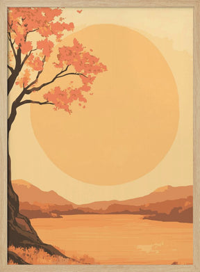 Tree In Bloom Poster