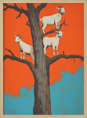 Goats In a Tree Poster