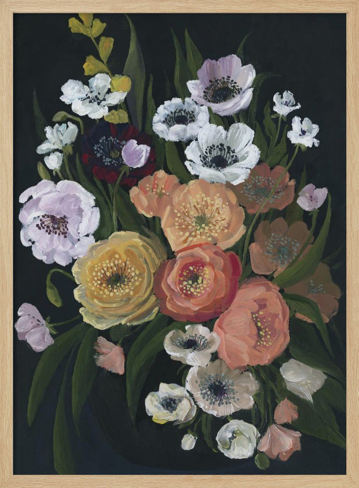 Leocadia moody bouquet Poster