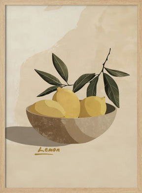 Lemon Poster