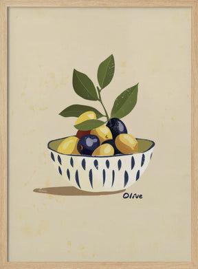 Mix Olive Poster