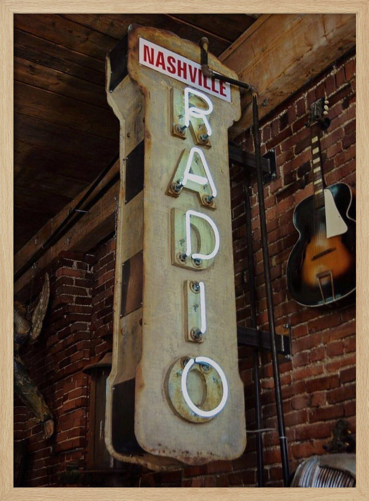 Nashville Radio Poster