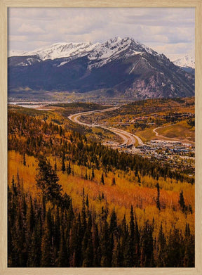 Fall in Silverthorne Poster