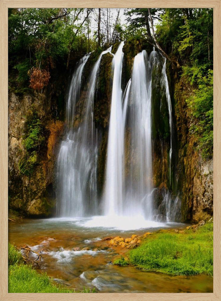 Spearfish Falls Poster