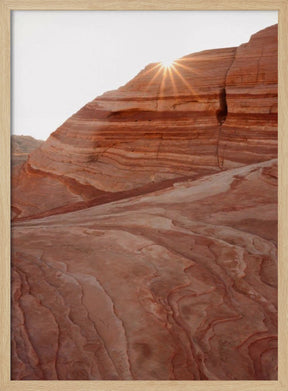 Southwestern Sunburst Poster