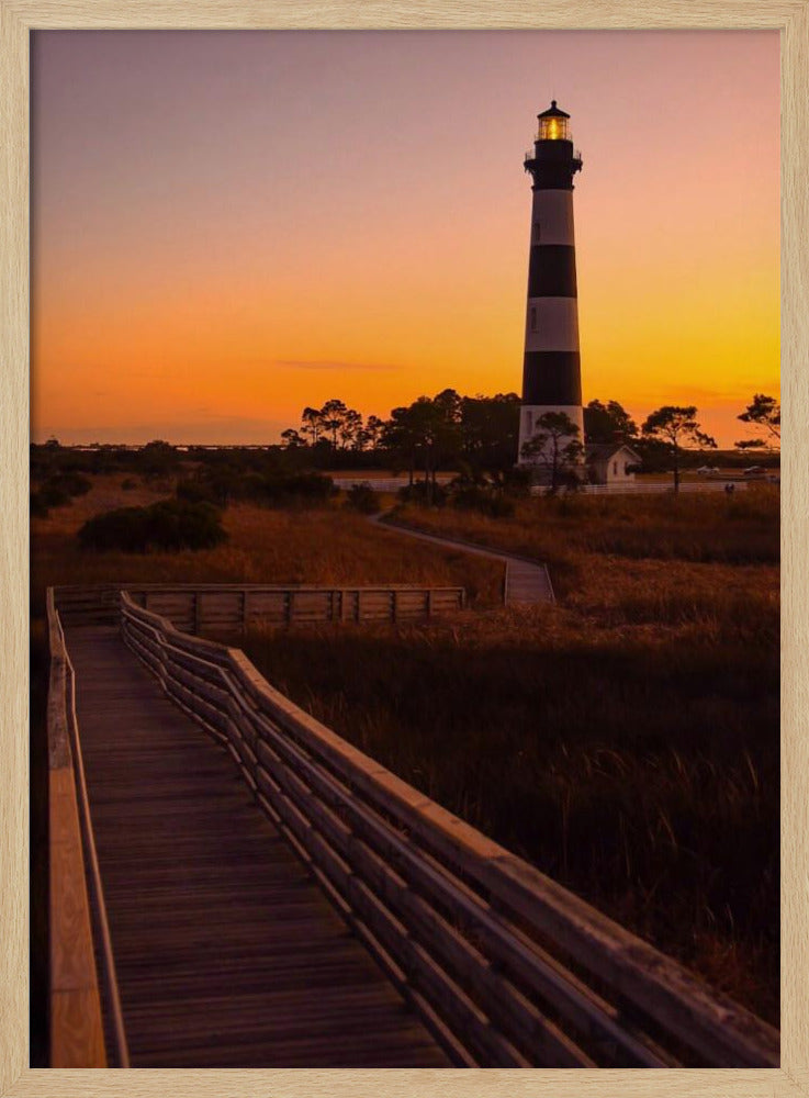 Bodie Island Lighthouse Poster