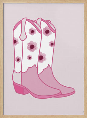 Pink Shoes Poster