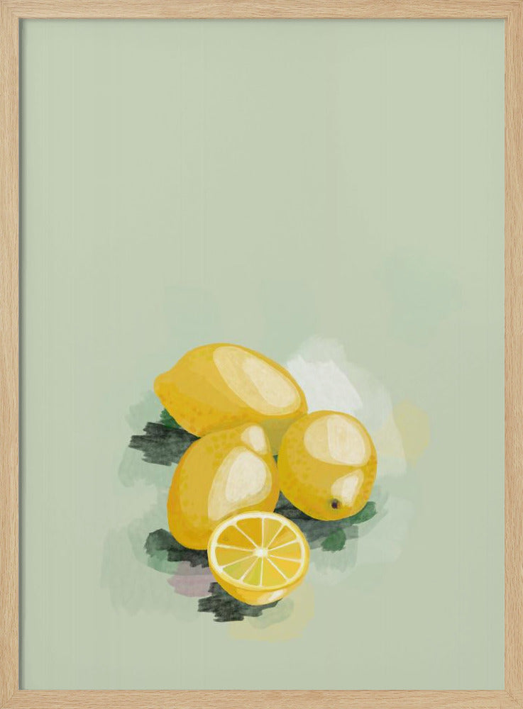 Three and a half lemons Poster