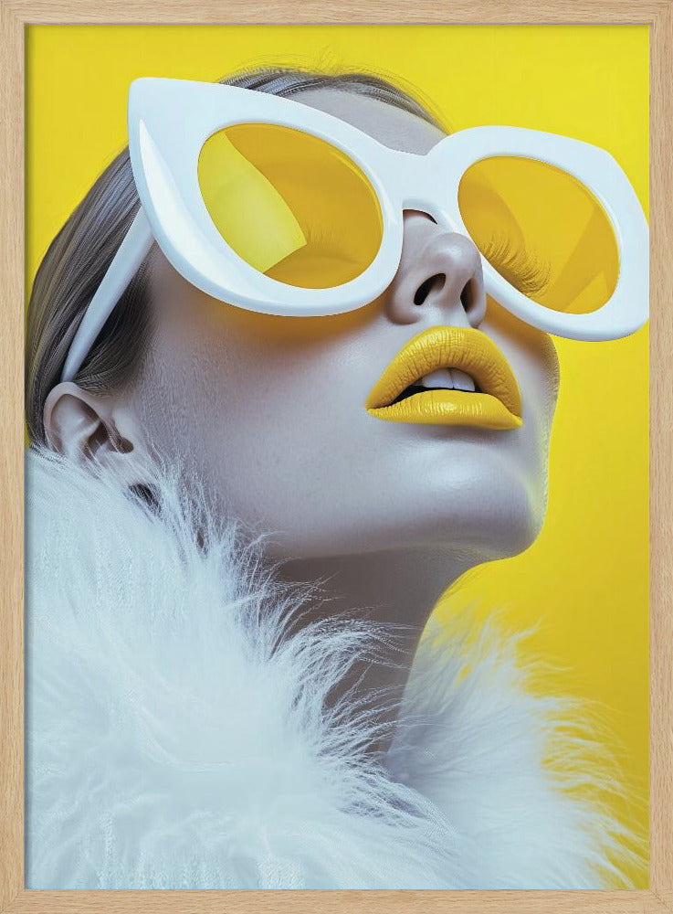 The Yellow Model Poster