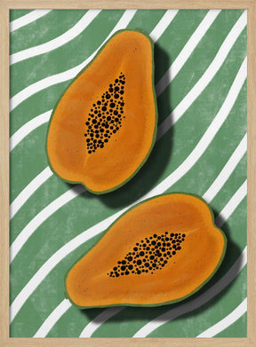 Papayas Poster