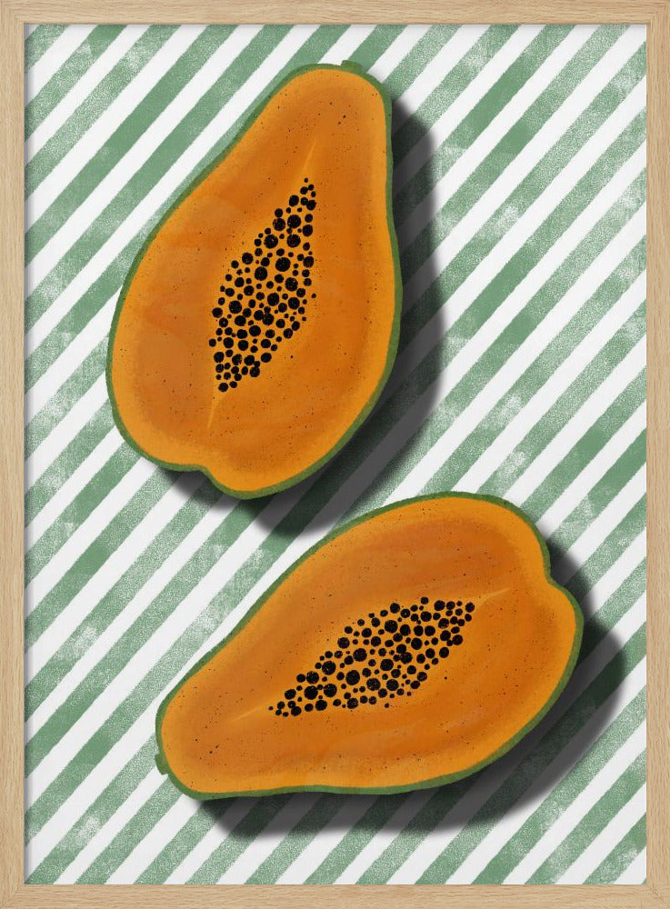 Papayas Poster