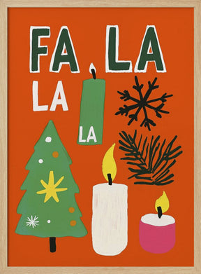 Fa la la Poster