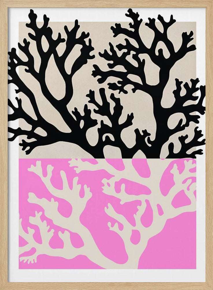 Coral (Pink) Poster