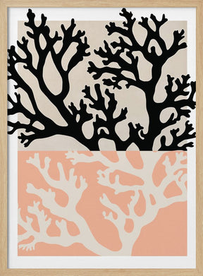 Coral (Peach) Poster